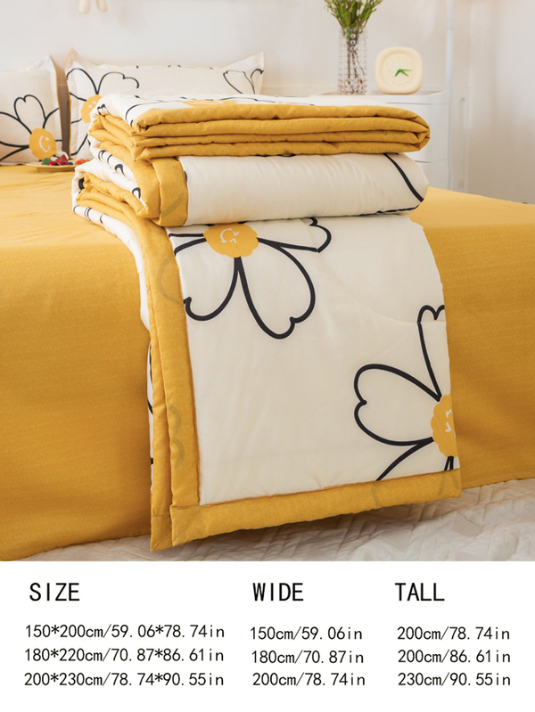 Floral Pattern Bedspread SHEIN USA