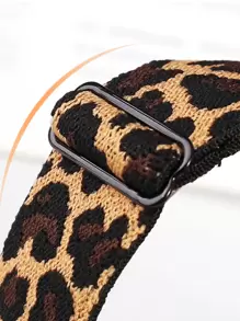 1 件女式弹性尼龙表带，兼容 46 毫米 49 毫米 40 毫米 44 毫米 45 毫米 41 毫米 42 毫米 38 毫米，兼容 Series 11 10 9 8 SE 7 6 5 4 3 2 1 Ultra 3/2/1 S10/S11，可调节豹纹腕带时尚配饰，安全钩环扣表带，轻质透气表带兼容 S10/S11 表带，时尚智能手表表带女式替换装，时尚智能手表表带兼容 表带，手链表带配件，兼容 ，智能手表表带，时尚腕带表带替换装，送给朋友、家人的绝佳礼物，适合户外、旅行、派对、礼物 - 彩色 - 查看 3