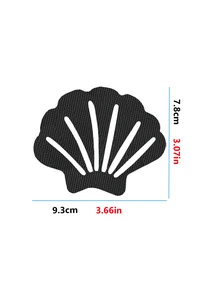 12入組貝殼圖案防滑淋浴墊