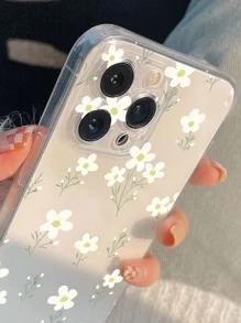 Flower Pattern Anti-Fall Phone Case - Multicolor - View 4