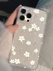 Flower Pattern Anti-Fall Phone Case - Multicolor - View 1