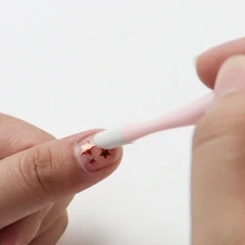 1入組雙頭死皮去除器,表皮推,美甲工具 - 粉色 - 查看 3