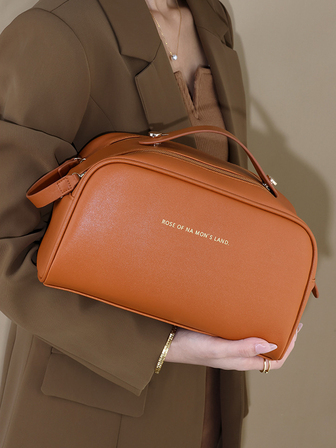 1入組標語圖案防水洗漱包