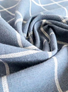 5入組藍色的編織毛巾 - 藍色 - 查看 5