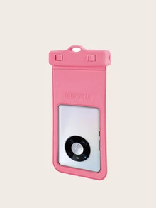 Bolsa de natación, funda impermeable para teléfono, bolsa impermeable, bolsa para teléfono móvil, cubierta de PVC, bolsa deportiva esencial para crucero - Rosa - Ver 2