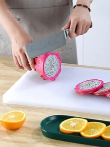 1pc Kitchen Cutting Board - White - View 5