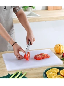 1pc Kitchen Cutting Board - White - View 7