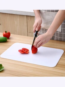 1pc Kitchen Cutting Board - White - View 6