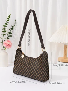 YL All-over Printed Fashionable Armpit Bag - Multicolor - View 5