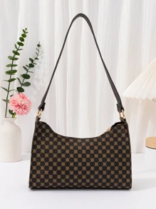 YL All-over Printed Fashionable Armpit Bag - Multicolor - View 2