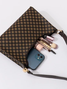 YL All-over Printed Fashionable Armpit Bag - Multicolor - View 4