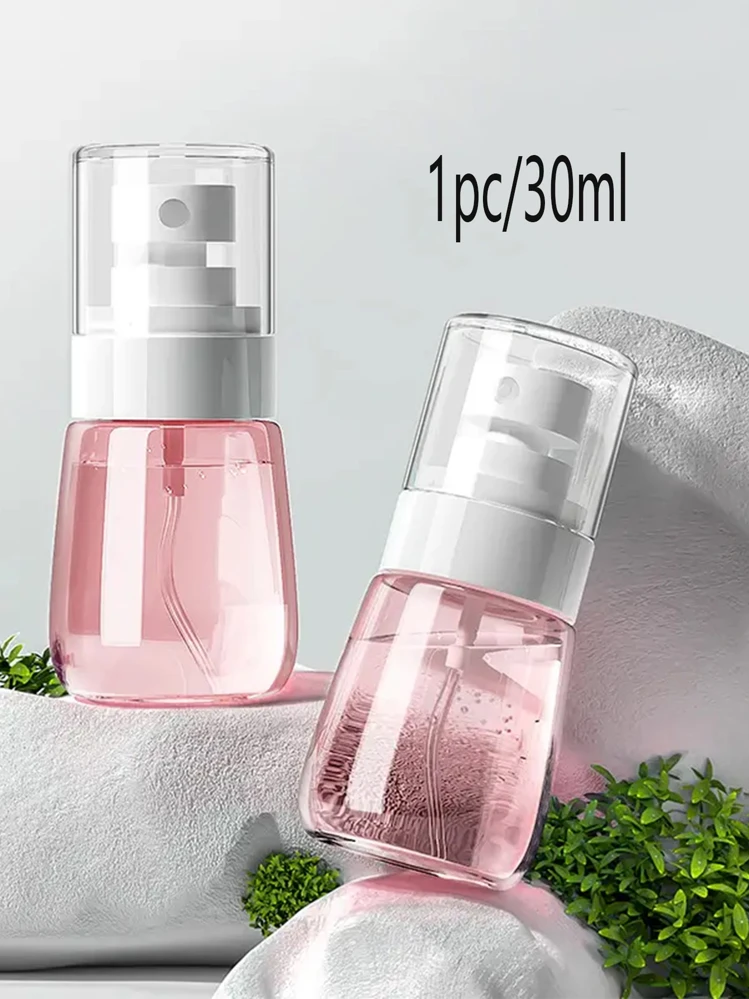 Flaconi spray da 15 ml, in plastica trasparente, piccoli, multiuso, ricaricabili, per la pulizia di oli essenziali, profumi (10 pezzi
