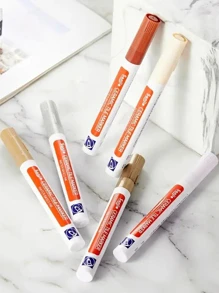 1-8PCS Grout Renewal Pen & Tile Gap Sealer, Waterproof Paint Marker For Restoring Old Tiles, Perfect For Bathroom Shower, Kitchen Backsplash, Floor And Wall - Beige - View 8