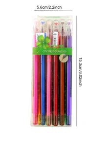 12入組混色中性筆 - 彩色 - 查看 7