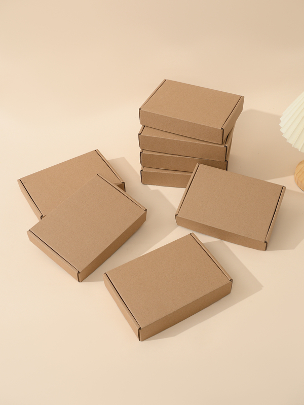 8 حبات صناديق طائرات من الورق الكرافت هدية عيد الحب