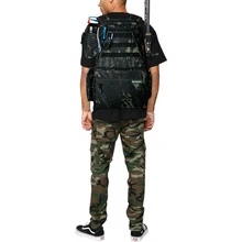 Rodeel Fishing Tackle Backpack 2 Fishing Rod Holders with 4 Tackle Boxes, Large Storage,Backpack for Trout Fishing Outdoor Sports Camping Hiking - 墨綠色 - 查看 7