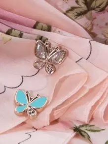6 Pcs/Set Small Plastic Cheap Material Women Faux Pear Decor Invisible Removable Button 1.8cm/0.7inch Tighten Buckle Brooches Safety Pin For Scarf Lapel Clothes Skirt Waistband Pants Bags Decoration
