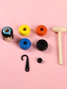 1入組卡通人物設計兒童玩具 - 彩色 - 查看 3