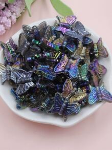 20 cái/bộ Thiết Kế Con Bướm Đính Hạt DIY - Xám - Xem 3