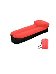 1入組便攜充氣沙發 - 紅色 - 查看 5