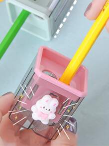 1入組卡通裝飾卷筆刀 - 彩色 - 查看 1
