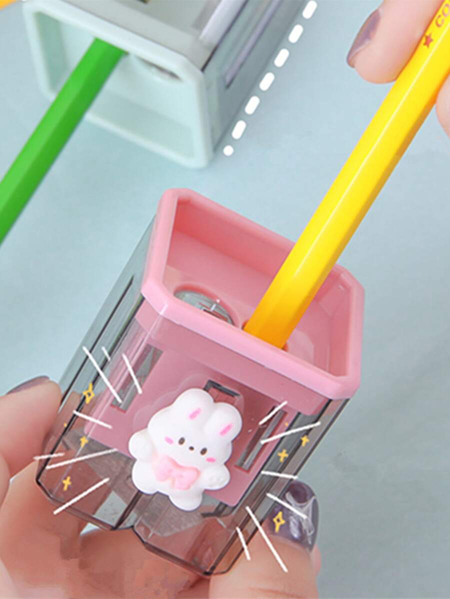 1入組卡通裝飾卷筆刀 - 彩色 - 查看 1