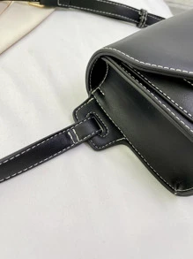 女士多功能腰包和胸包，適合日常通勤和旅行 - 黑色 - 查看 10