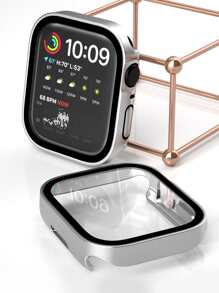 銀電鍍防水二合一殼套&屏幕膜適用於Apple Watch8 - 彩色 - 查看 4