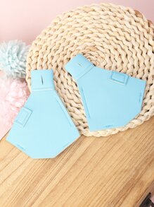 1 par Zapatos pato suela protección - Celeste - Ver 3