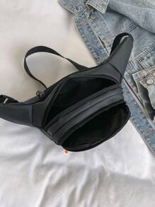 1 件新款儿童腰包适合女孩男孩休闲胸包儿童包钱包宝宝拉链腰包腰包钱包