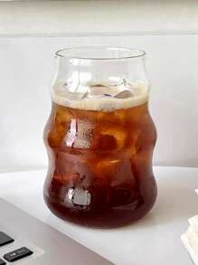 1 pieza Taza vidrio transparente - transparente - Ver 4