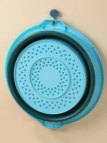 1入組創意可折疊腳沐浴桶,實際和方便適用於收納 - 藍色 - 查看 4