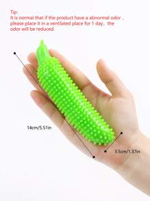 1pc Banana Design Random Pet Chew Toy For Dog And Cat For Teeth Grinding - Multicolor - View 2