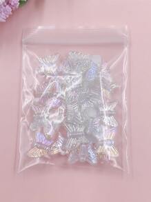 20pcs/set Butterfly Design DIY Bead - White - View 5