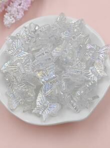 20pcs/set Butterfly Design DIY Bead - White - View 3