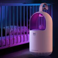 Laudtec新款室內蚊蟲防治led蚊蟲殺手電蚊蟲殺手機,適合兒童和母親使用 - 粉色 - 查看 1