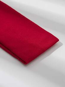 1 pezzo Fascia elastica lavorata a maglia in stile casual per yoga, sport all'aperto e uso quotidiano, fascia per capelli da palestra, turbante, fascia antisudore, accessori per la scuola e il college, accessori per capelli autunnali e invernali per le donne, per vacanze, sciarpa elegante, bandana morbida per donna