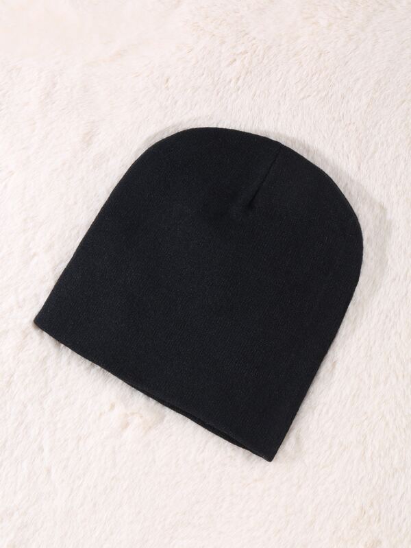 1 PC Y2K Hat Elastic Foldable Women Trend Knit Hat Warm graphic Beanies