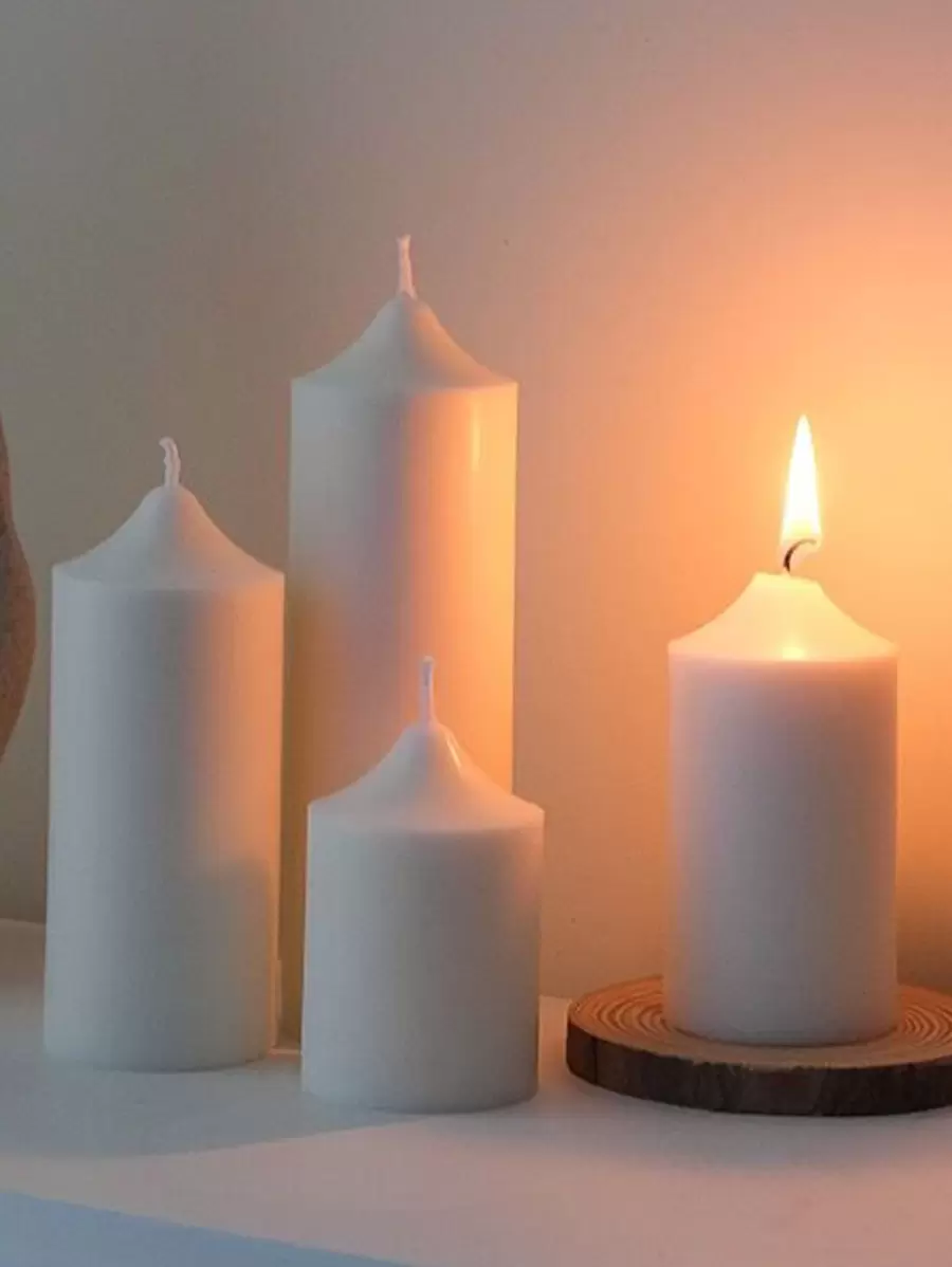 1pc Solid Color Candle Mold