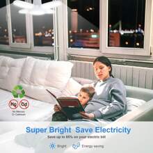 1pc Plastic LED Bulb, Modernist Adjustable LED Light Bulb For Household - White - View 8