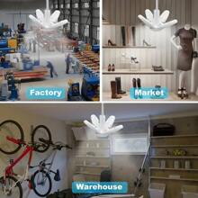 1pc Plastic LED Bulb, Modernist Adjustable LED Light Bulb For Household - White - View 4