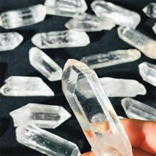 50g/100g Tinh thể thạch anh trong suốt tự nhiên Pha lê thạch anh trong suốt Pha lê đứng tự do, Tinh thể số lượng lớn không hoàn hảo Tinh thể thạch anh trắng Trụ cột Điểm chữa bệnh Trang trí nhà cửa. - tinh thể đơn tinh thể màu trắng - Xem 3