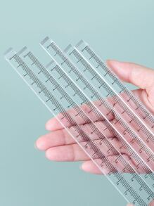 1 thước kẻ đơn giản trong suốt, thước kẻ - Trong sáng - Xem 2