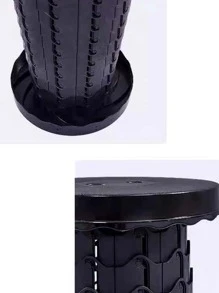 1 st bärbar hopfällbar campingpall - Blå - Visa 4