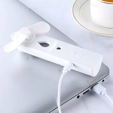 1入組便攜電扇帶燈 - 白色 - 查看 7