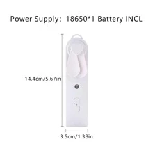 1入組便攜電扇帶燈 - 白色 - 查看 5