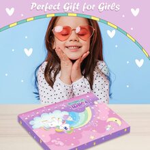 Girls Toys Age 6-8, Gifts for 5 6 7 8 9 Year Old Girls Arts and Crafts for Kids Girls Ages 6-8 8-12 Charm Bracelet Jewelry Making Kit for Girls 8-12 5-7 Unicorns Gifts for Girls - 彩色 - 查看 4