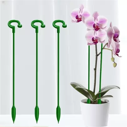 3/5/10/20 件植物支撑桩，绿色植物花园棚架攀爬架
