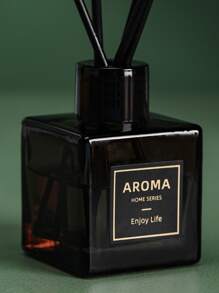 1 Bottle Of 50ML Gray Small Square Bottle Fire-Free Gardenia Essential Oil Aromatherapy Home - Multicolor - View 2