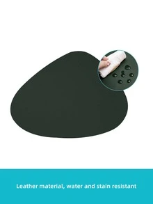 1 pièce Napperon Unicolore - Vert sapin - Voir 3